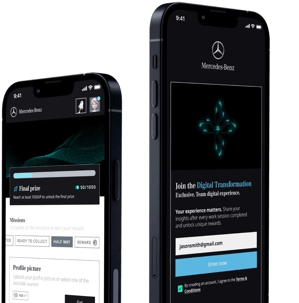 Mercedes-Benz Digital Transformation — mobile experience